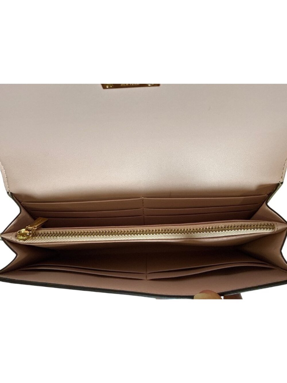 Kate Spade Dakota Flap Continental Wallet~Taupe with Gold Accents~P7 41 - Picture 4 of 9
